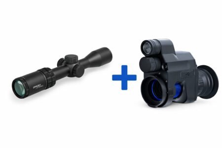 Kit Pard Nv007V2 Visão Noturna e Luneta Vector Optics Grizzly 2.5-15X50 HD